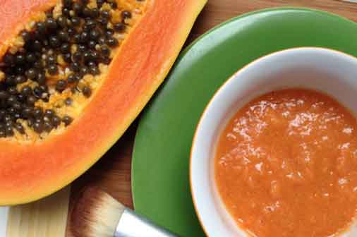 papaya's skin and health benefits